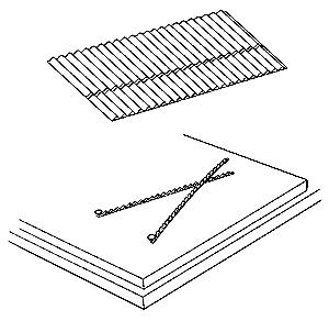 Corrugated cardboard
